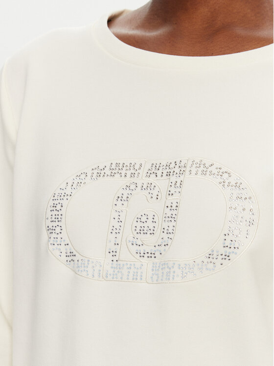 Liu Jo Sport Liu Jo Sport Суитшърт TA5168 FS090 Бял Regular Fit