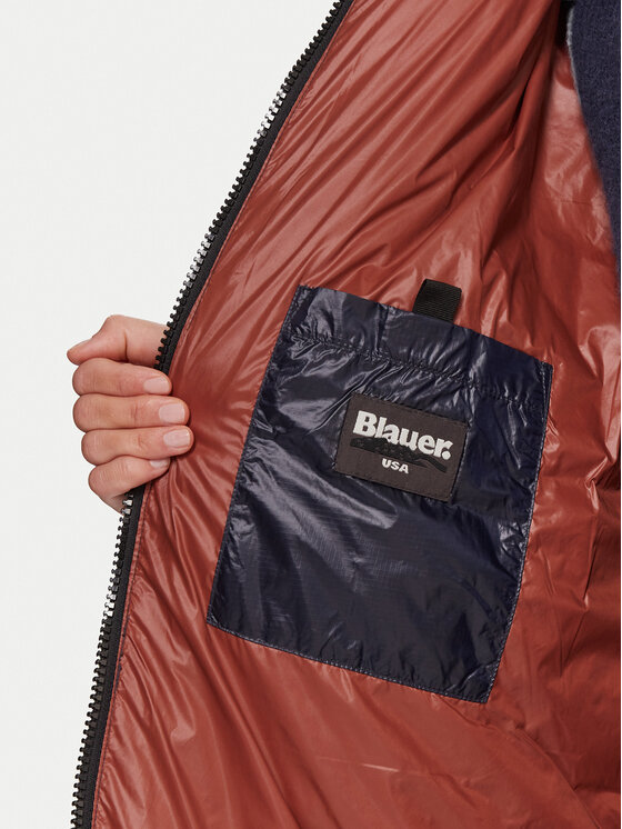 Blauer Blauer Žieminis paltas 25WBLDK02192 Tamsiai mėlyna Regular Fit