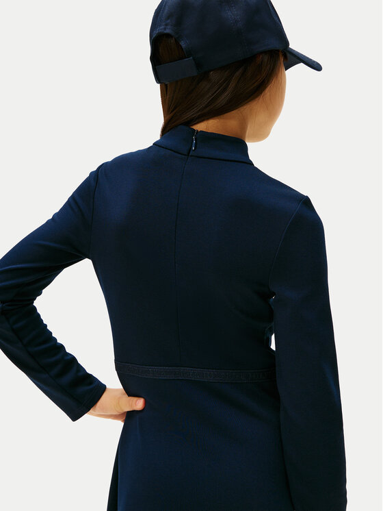 Tommy Hilfiger Tommy Hilfiger Ikdienas kleita Essential Skater KG0KG08790 S Tumši zils Regular Fit