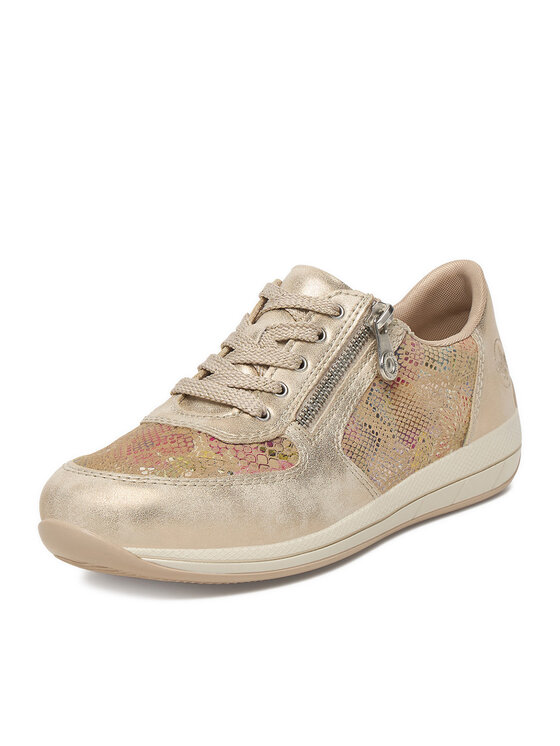 Rieker Rieker Sneakers N1112-91 Oro