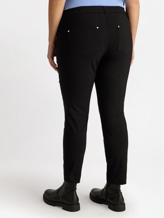 Fiorella Rubino Fiorella Rubino Pantaloni di tessuto P128L002050N033 Nero Skin Fit