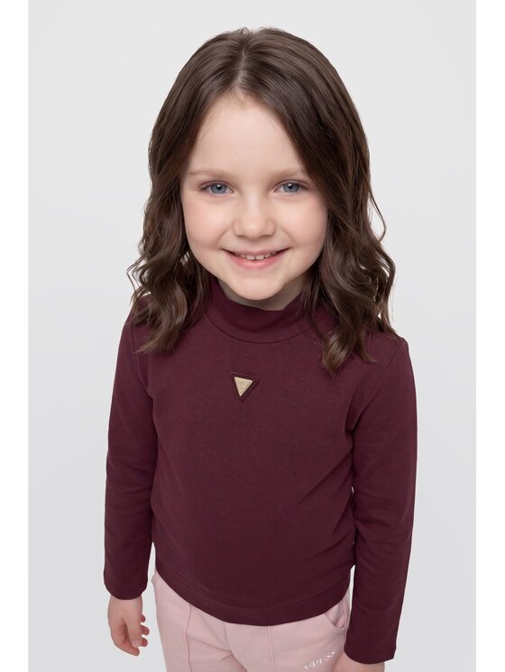 Guess Kids Guess Kids Sweter 183844 Czerwony Classic Fit