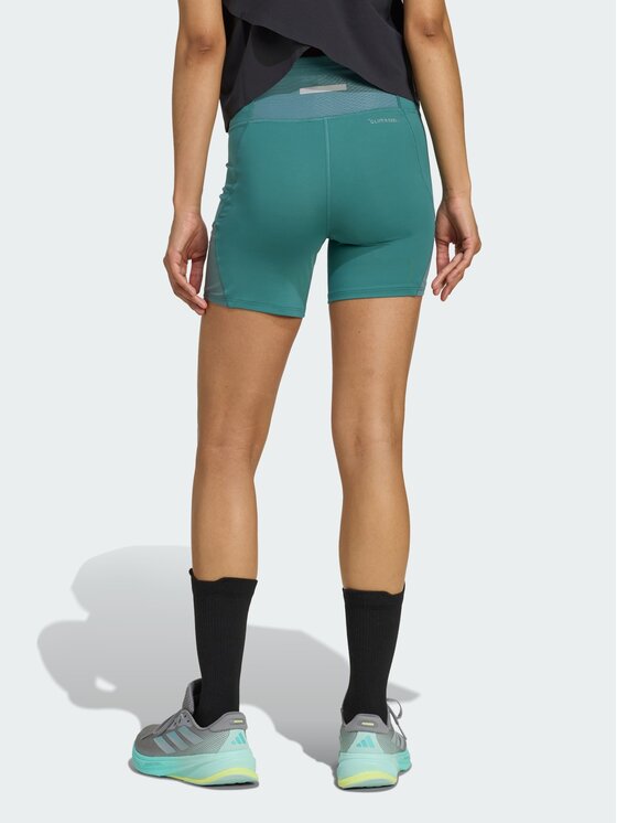 adidas adidas Szorty sportowe 152239 Zielony Fitted Fit