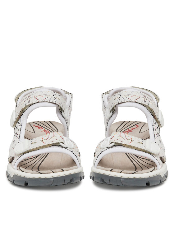 Rieker Rieker Sandali 68872-90 Bela