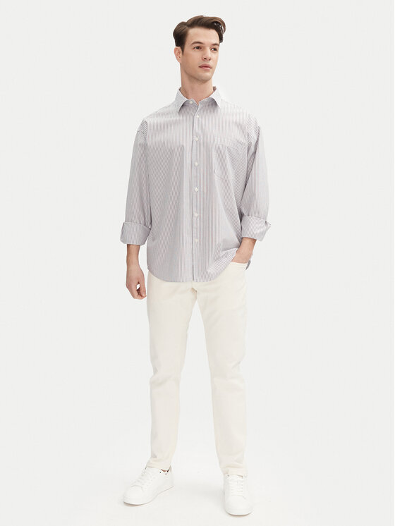 Jack&Jones Jack&Jones Cămașă Atlas 12271085 Gri Wide Fit
