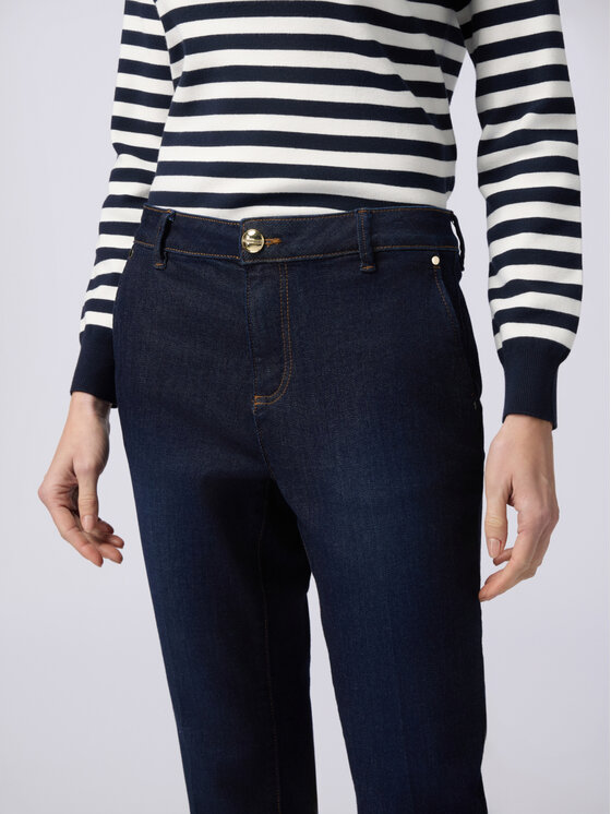 Oltre Oltre Jeans P492R008172N034 Blu Boy Fit