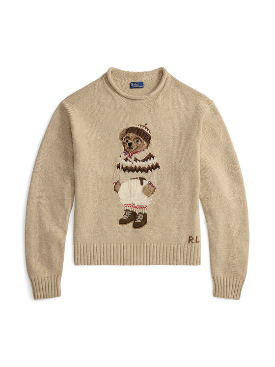 Polo Ralph Lauren Polo Ralph Lauren Pulover 211978315001 Bej Relaxed Fit