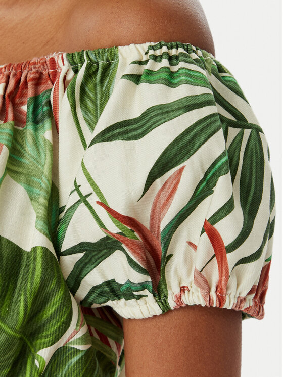 Guess Guess Блузка W6GHA1 W2447 Зелений Regular Fit