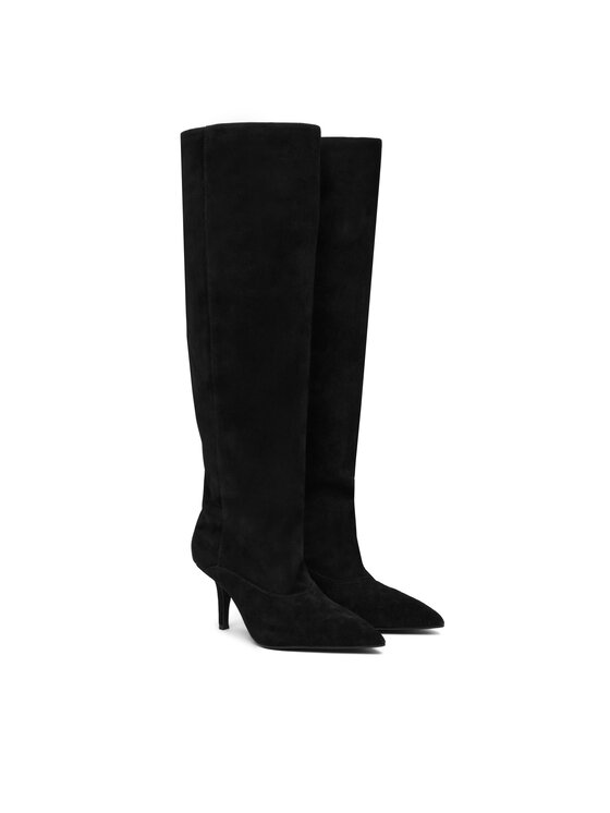 Guess Guess Kozaki FLFLAN SUE11 Czarny