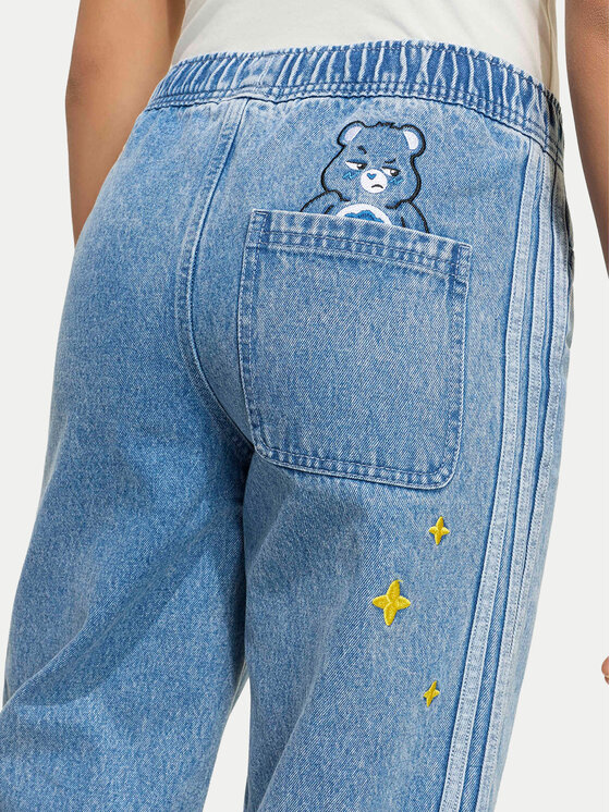 adidas adidas Džinsai Adidas Care Bears Loose Denim Pants KU8337 Mėlyna Regular Fit