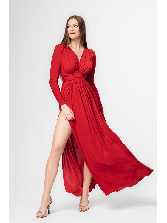 Aurora Aurora Sukienka Adelle Czerwony Ladies Fit