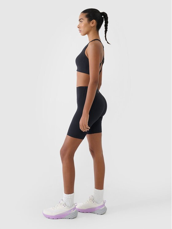 4F 4F Legginsy MULTI ACTIVE Czarny Slim Fit