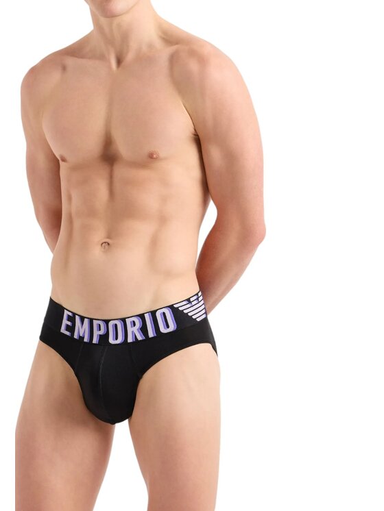Emporio Armani Emporio Armani Slip slip - Emporio Armani - Megalogo Nero