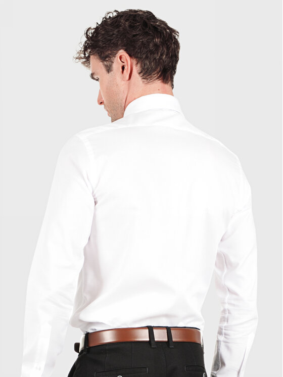 Evenemen Evenemen Koszula HELSINKI S Biały Slim Fit