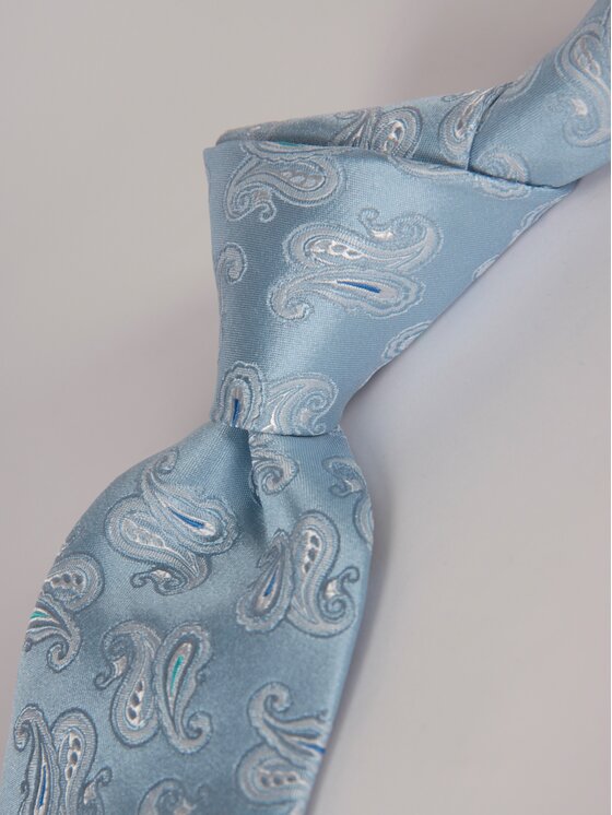 ELSNER ELSNER Γραβάτα JEDWAB ŻAKARD A1018 Γαλάζιο