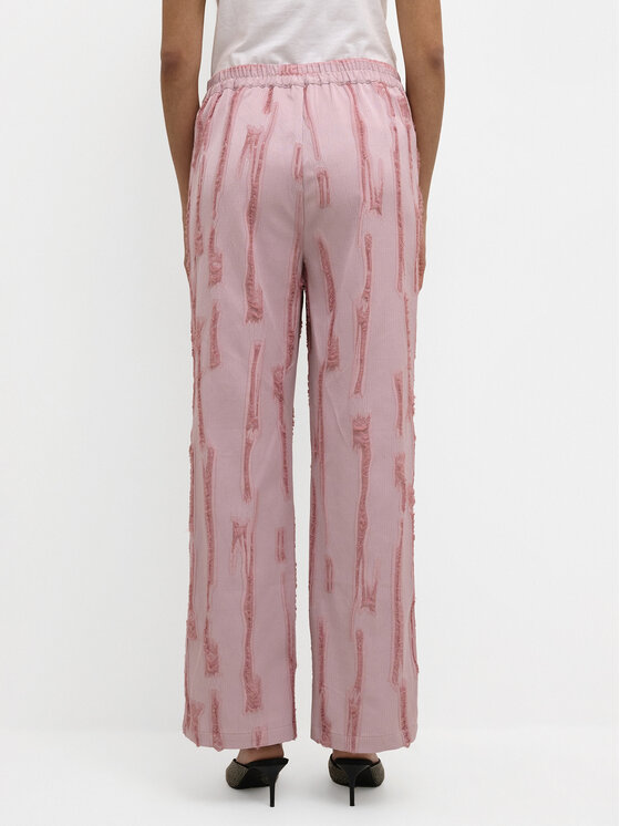 Karen by Simonsen Karen by Simonsen Pantaloni din material Masha 10104778 Roz Relaxed Fit