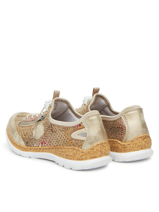 Rieker Rieker Sneakersy N42V1-92 Beżowy