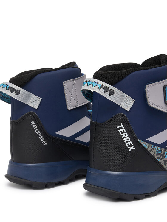 adidas adidas Trekking Minecraft Terrex Snow Cf Climawarm Winter Shoes Kids KJ6489 Plava