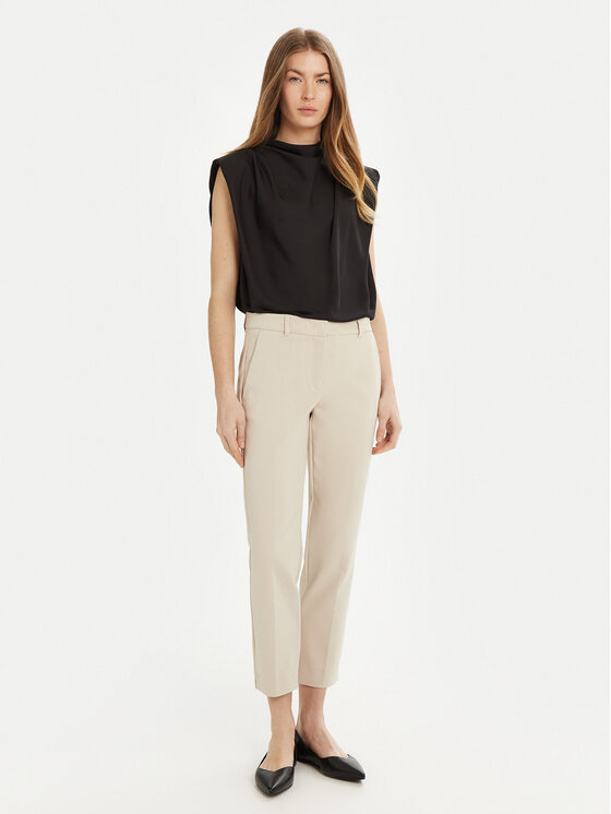 Marella Marella Chino Miele 2513131021 Bež Slim Fit