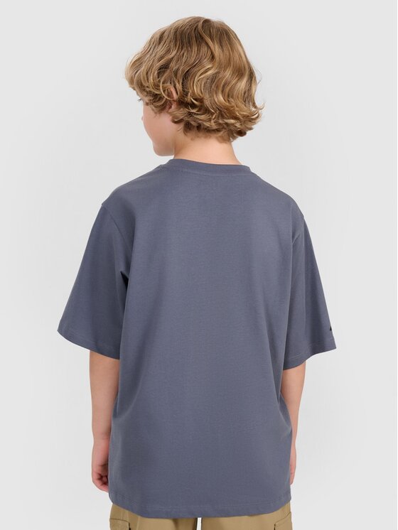 4F 4F T-shirt 4FJRAW25TTSHM3209-22S Nero Oversize