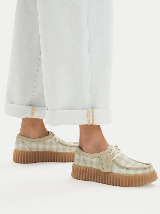 Clarks Clarks Туфлі Torhill Bee 26186299 Зелений