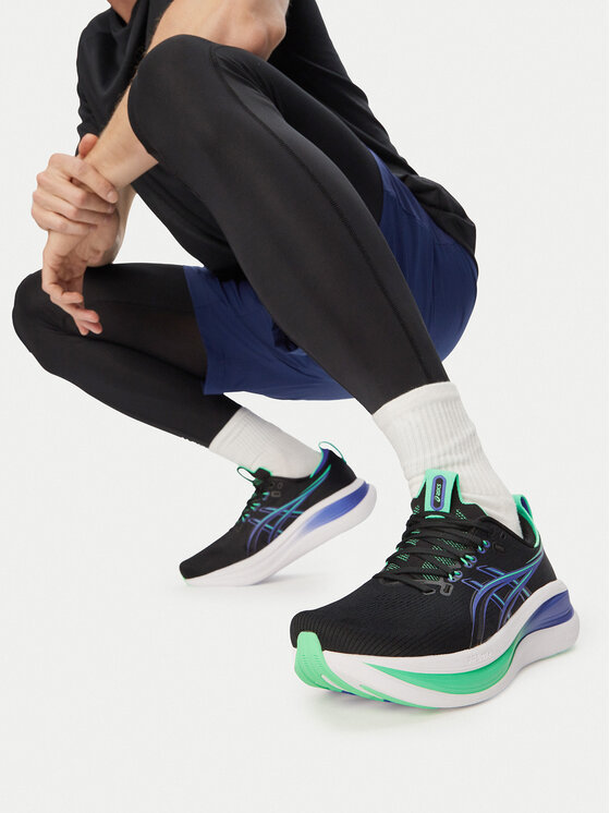 Asics Asics Παπούτσια για Τρέξιμο Gel-Nimbus 28 1011C127 Μαύρο