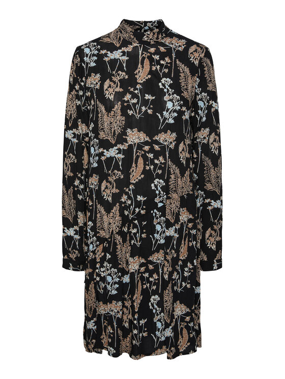 Pieces Pieces Sukienka codzienna 17143255 Czarny Regular Fit