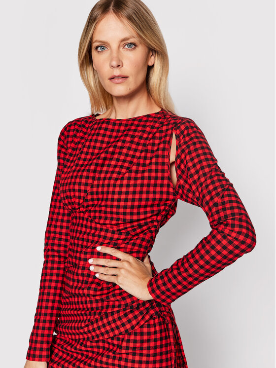 N°21 N°21 Haljina za svaki dan 22I N2M0 H042 1024 Crvena Regular Fit