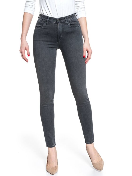 Jeansy, rozmiar W24/L32, Czarne, HIGH RISE SKINNY