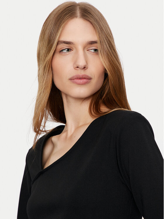 Karen by Simonsen Karen by Simonsen Rochie de zi Rebecca 10105100 Negru Slim Fit