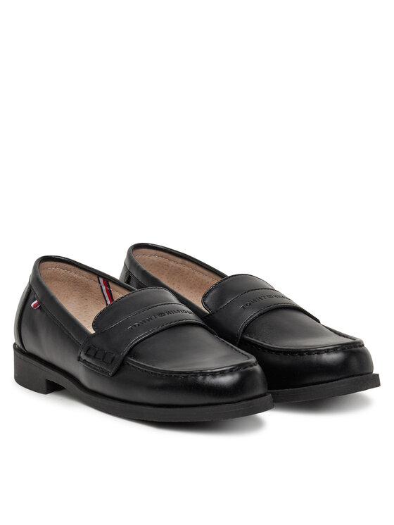 Tommy Hilfiger Tommy Hilfiger Félcipő T3B4-33173-1355 S Fekete