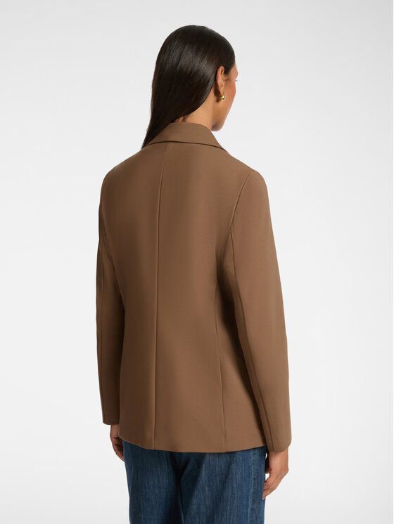 Elena Mirò Elena Mirò Giacca outdoor R053P000089N022 Marrone Slim Fit