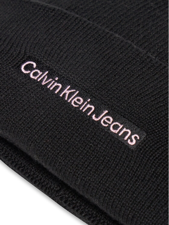 Calvin Klein Calvin Klein Σκούφος Inst Embro K60K612651 Μαύρο