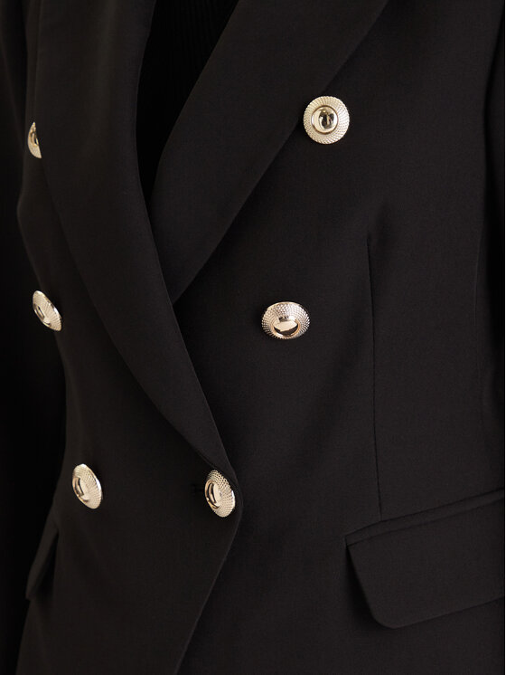 Rinascimento Rinascimento Піджак CFC0126227003 Чорний Slim Fit