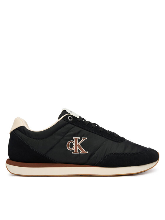 Calvin Klein Jeans Calvin Klein Jeans Sneakersy Retro Runner Ess Mix Mat YM0YM01361 Černá