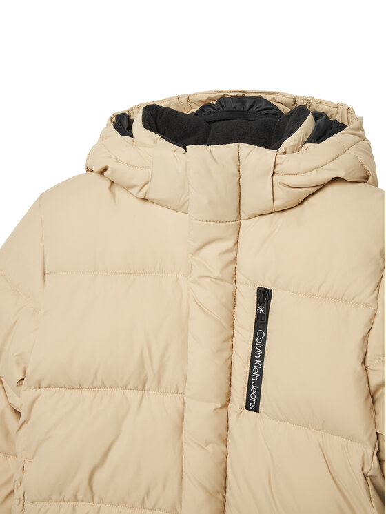 Calvin Klein Jeans Calvin Klein Jeans Зимова куртка Essential IB0IB01276 D Бежевий Regular Fit