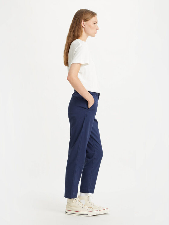 Levi's® Levi's® Pantaloni chino Essential Chino A46730002 Blu scuro Straight Fit