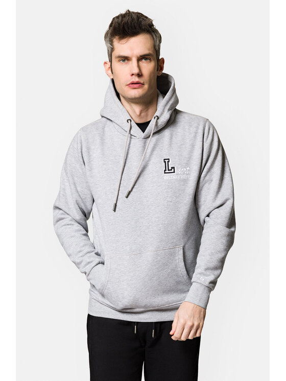 Lancerto Lancerto Bluza Alves BL073222000002 Szary Regular Fit