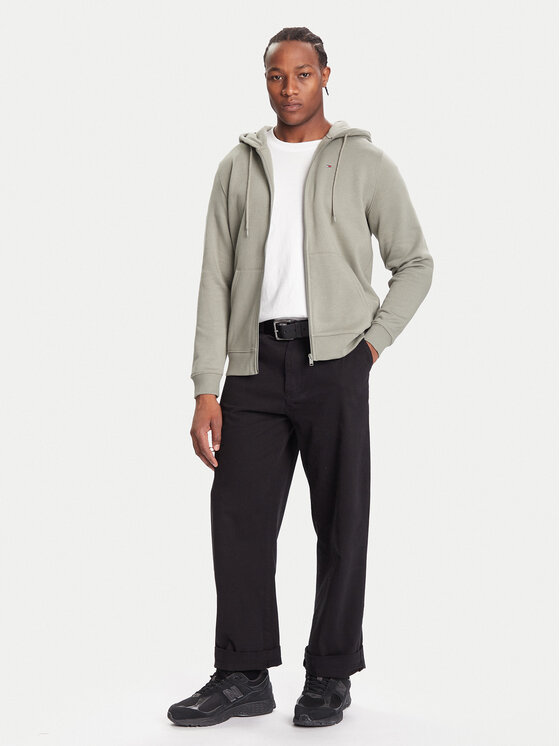 Tommy Jeans Tommy Jeans Світшот DM0DM20743 Зелений Regular Fit