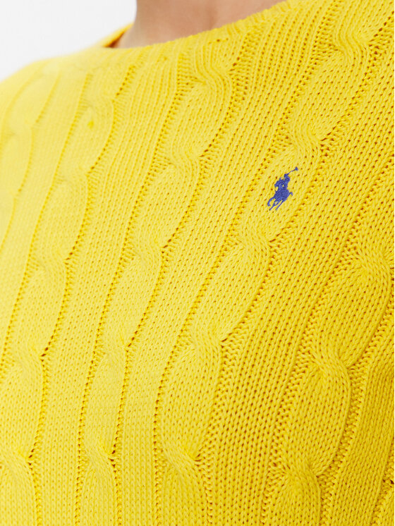 Polo Ralph Lauren Polo Ralph Lauren Πουλόβερ 211891640007 Κίτρινο Regular Fit