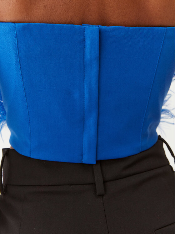 Patrizia Pepe Patrizia Pepe Halenka 8C0544/A106-C966 Modrá Slim Fit
