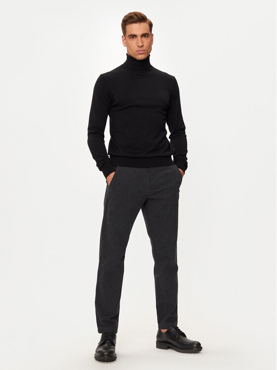 Selected Homme Selected Homme Chinosy 16092753 Szary Slim Fit