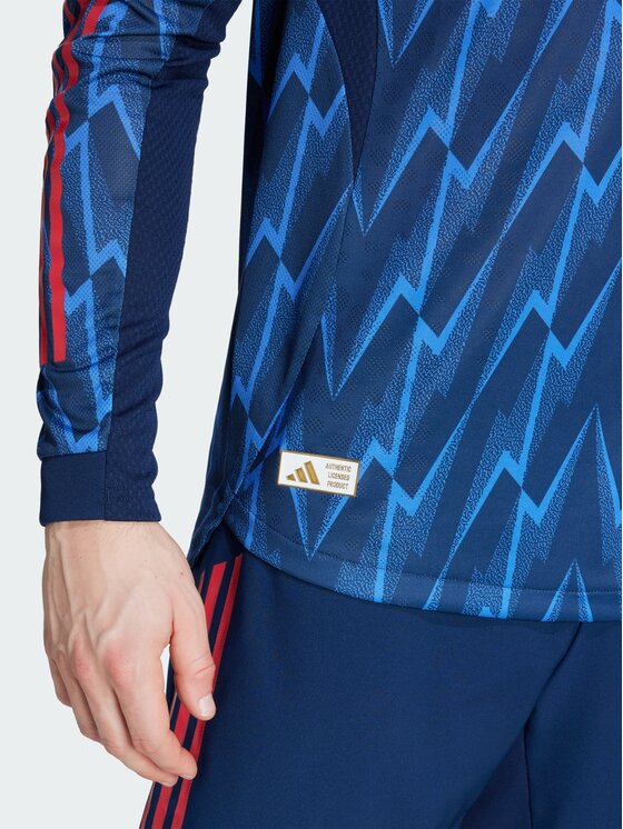 adidas adidas Koszulka techniczna Arsenal Błękitny Slim Fit