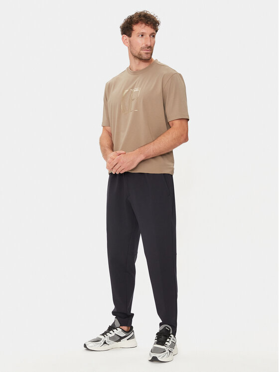 BOSS Boss T-särk 50513172 Beež Regular Fit