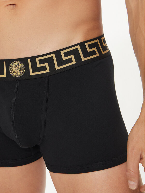 Versace Versace Set od 2 para bokserica AU10181 1A10011 Crna