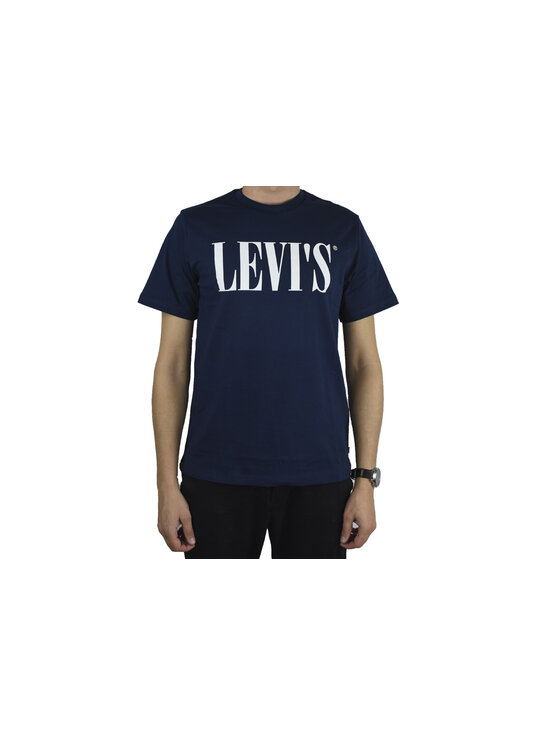 Levi's® Levi's® T-Shirt Levi's Relaxed Graphic Tee Granatowy Regular Fit