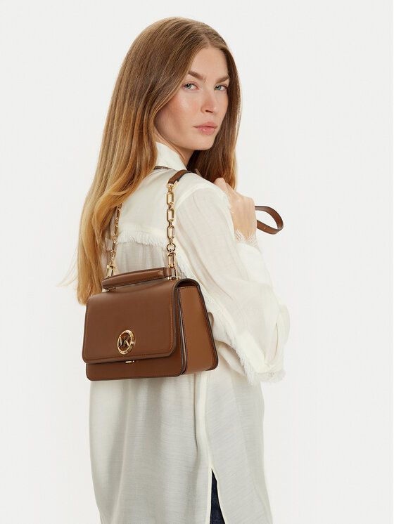MICHAEL Michael Kors MICHAEL Michael Kors Ročna torba Delancey 30T4GD8S6L Rjava
