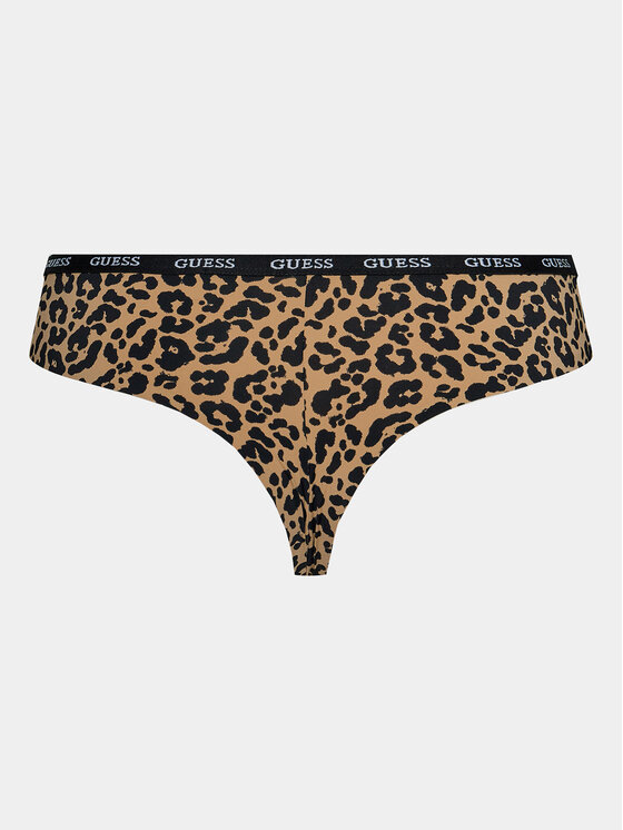 Guess Guess Klašične gaćice O3YE00 KBUT0 Smeđa