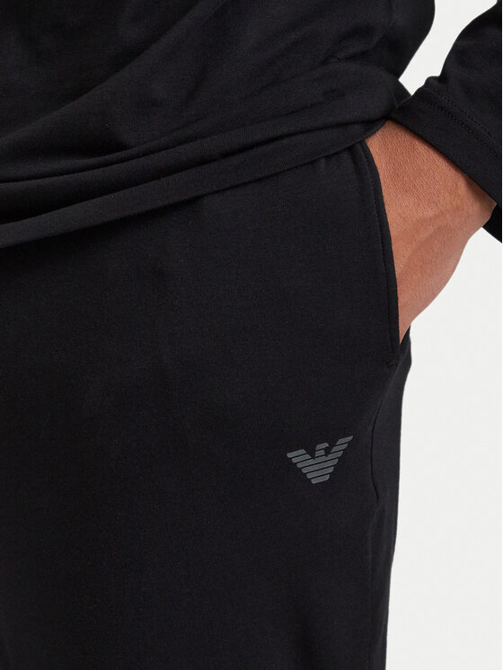 Emporio Armani Underwear Emporio Armani Underwear Pižama EM000616 AF25026 UC001 Juoda Regular Fit