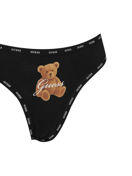 Guess Guess Σετ στρινγκ O6BG02 K5995 Μαύρο